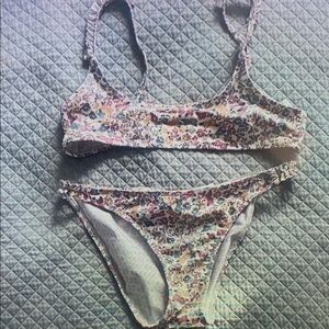 Floral Kids Bikini Set